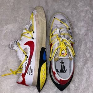 Men’s Off-white X Blazer Low White University Red